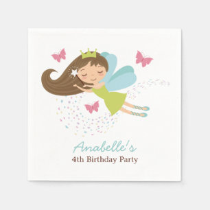 Servilleta De Papel Chicas de la princesa cuta cumpleaños