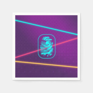 Servilleta De Papel Chicas Espía Fiesta Láser