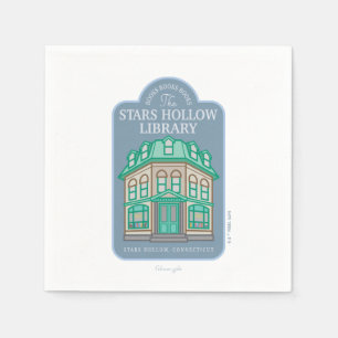 Servilleta De Papel Chicas Gilmore Biblioteca Stars Hollow