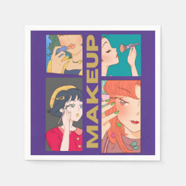 SERVILLETA DE PAPEL CHICAS MAKEUP