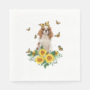 Servilleta De Papel Chicas Mujeres Mamá Cavalier King Charles Spaniel 