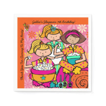 Chicas personalizados Fiesta de madriguera