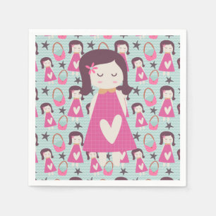 Servilleta De Papel Chicas y bolsos