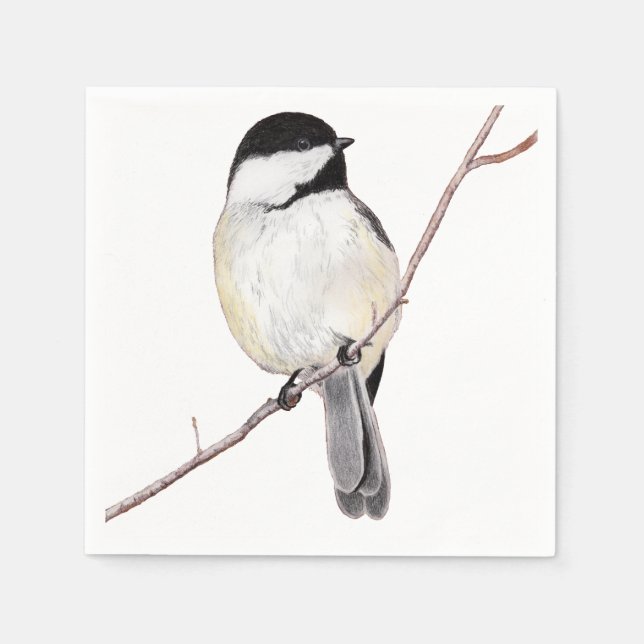 Servilleta De Papel Chickadee (Anverso)