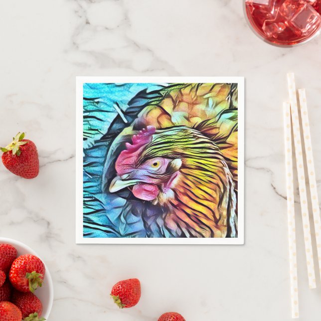 SERVILLETA DE PAPEL CHICKEN (In situ)