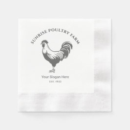 Servilleta De Papel Chicken Farm House Paper Napkin