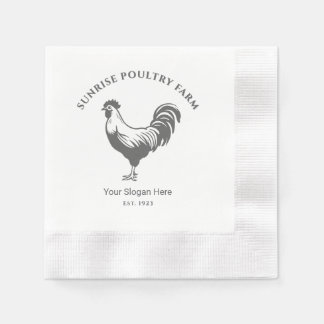 Servilleta De Papel Chicken Farm House Paper Napkin