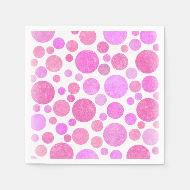 Servilleta De Papel Chicle Burbuja Rosa (Anverso)