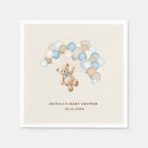 Servilleta De Papel Chico de oso de peluche Baby Shower