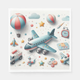 Servilleta De Papel Chico juguete de avión