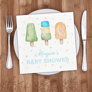 Servilleta De Papel Chico listo para usar Baby Shower de verano