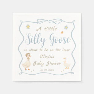 Servilleta De Papel Chico Pato Tonto Baby Shower