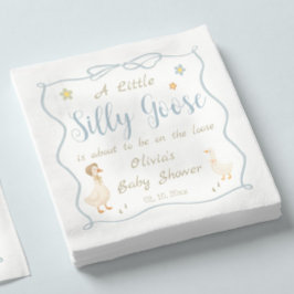 Servilleta De Papel Chico Pato Tonto Baby Shower 