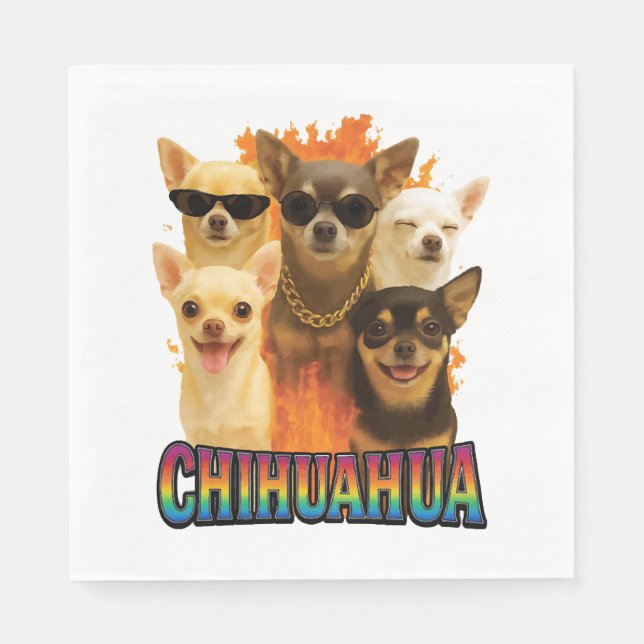 Servilleta De Papel Chihuahua  (Anverso)