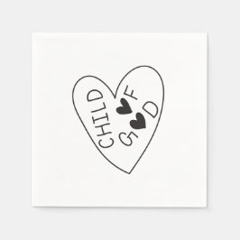 Servilleta De Papel Child of God