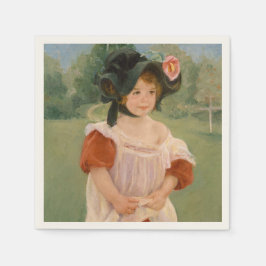 Servilleta De Papel Childhood in a garden - Mary Cassatt