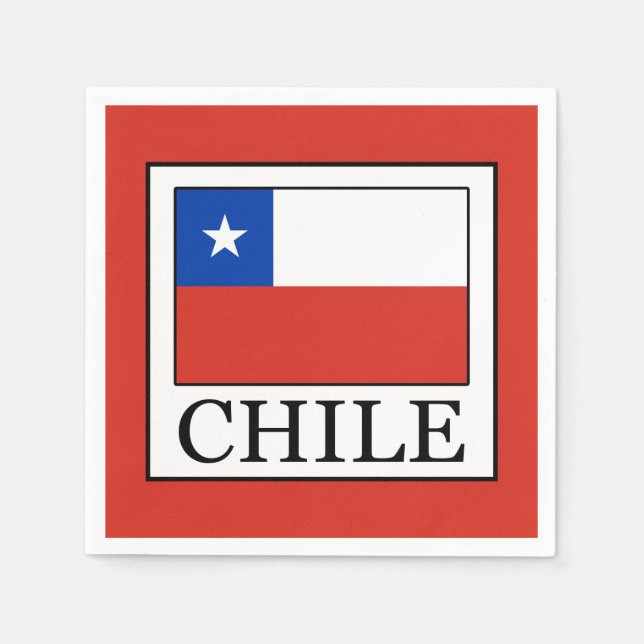 Servilleta De Papel Chile (Anverso)