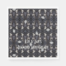 Servilleta De Papel Chimigos - Chihuahuas y diamantes Art Deco