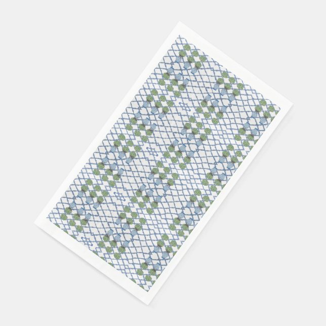 Servilleta De Papel Chinoiserie Bamboo Topiaries Topiary (Esquina)