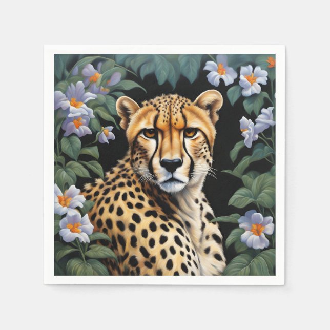 Servilleta De Papel Chitas y flores (Anverso)