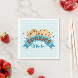 Servilleta De Papel Chocolate Chip Cookies Napkins