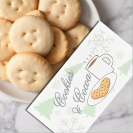 Servilleta De Papel Chocolate y Cocoa Baby Shower