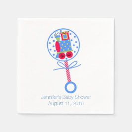 Servilleta De Papel Choo Choo Train Baby Shower Paper Napkins