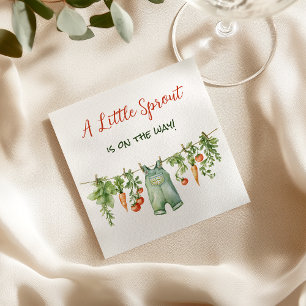 Servilleta De Papel Chorre de Ropa de Bebé Granja Little Sprout Baby S