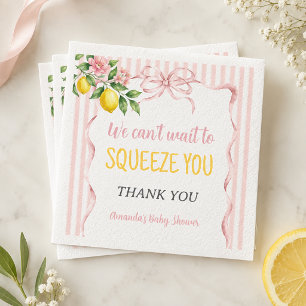 Servilleta De Papel Chorreo Floral No Puedo Esperar Para Apretar Fiest