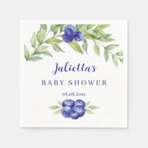 Chorro de Arándanos y Follaje de Vegetación para B