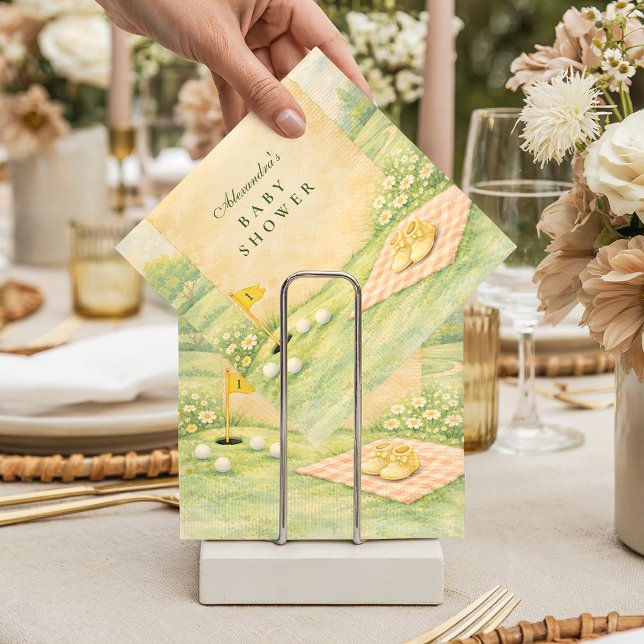 Servilleta De Papel Chorro de Golf para Baby Shower (Subido por el creador)
