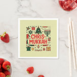 Servilleta De Papel Chrismukkah Hanukkah Navidades judío Religioso<br><div class="desc">Chrismukkah Hanukkah Navidades judío Religioso</div>