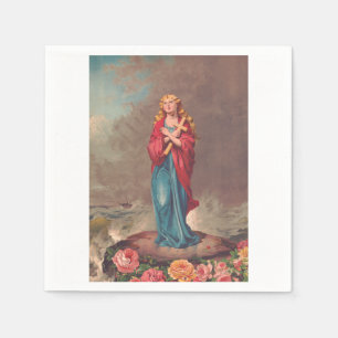 Servilleta De Papel Christina de Bolsena patrón de marineros