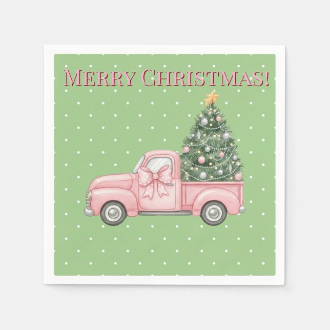 Servilleta De Papel Christmas (Anverso)