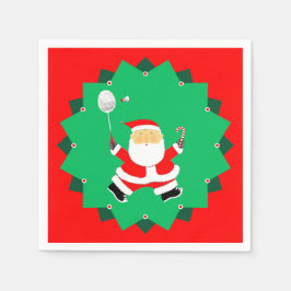 Servilleta De Papel Christmas Badminton