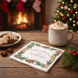 Servilleta De Papel Christmas Baking Party Holiday Cookie Exchange