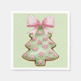 Servilleta De Papel Christmas Cocktail Napkin