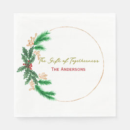 Servilleta De Papel Christmas Paper Napkins –  Party Table Accessories