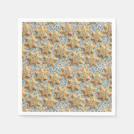 Servilleta De Papel Christmas Star Sugar Cookies With Sprinkles