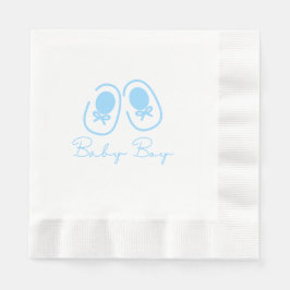 Servilleta De Papel Chupete de bebé niño zapatos Baby Shower