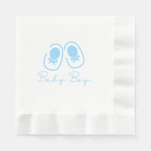 Servilleta De Papel Chupete de bebé niño zapatos Baby Shower