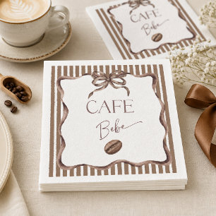 Servilleta De Papel Chupito de Café Bebe Cumpleaños de Café para Baby 