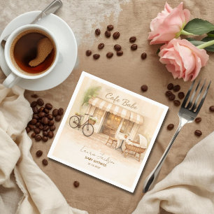 Servilleta De Papel Chupito de Café Elegante y Neutro en cuanto al Gén
