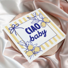 Servilleta De Papel CIAO BABY Lemon Mediterranean Amalfi