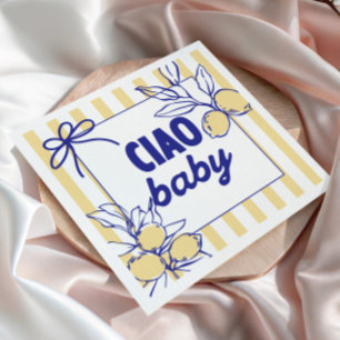 Servilleta De Papel CIAO BABY Lemon Mediterranean Amalfi