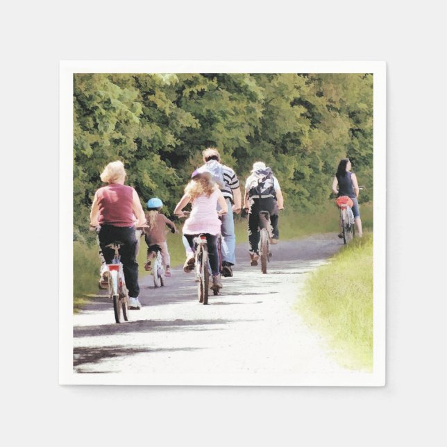 SERVILLETA DE PAPEL CICLISMO (Anverso)