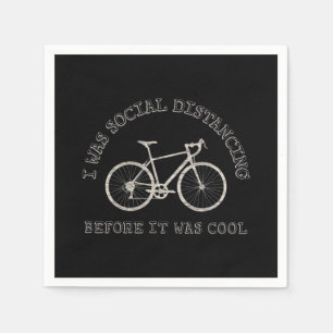 Servilleta De Papel Ciclismo Lover Bicicleta Ciclismo Distancia social