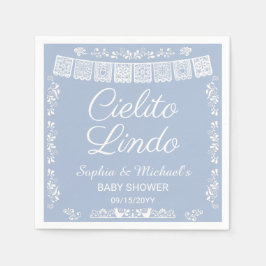 Servilleta De Papel Cielito Lindo Blue Baby Shower