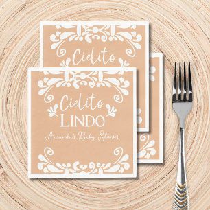 Servilleta De Papel Cielito Lindo Fiesta Mexicana Baby Shower Neutral
