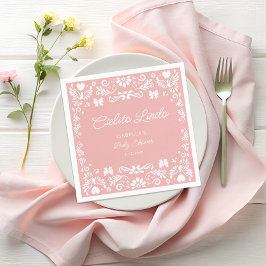 Servilleta De Papel Cielito Lindo Talavera Napkins mexicana Baby Showe